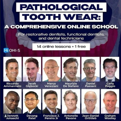 Pathological tooth wear a comprehensive online school. For restorative dentists, functional dentists, and dental technicians Pathological tooth wear: a comprehensive online school. For restorative dentists, functional dentists, and dental technicians